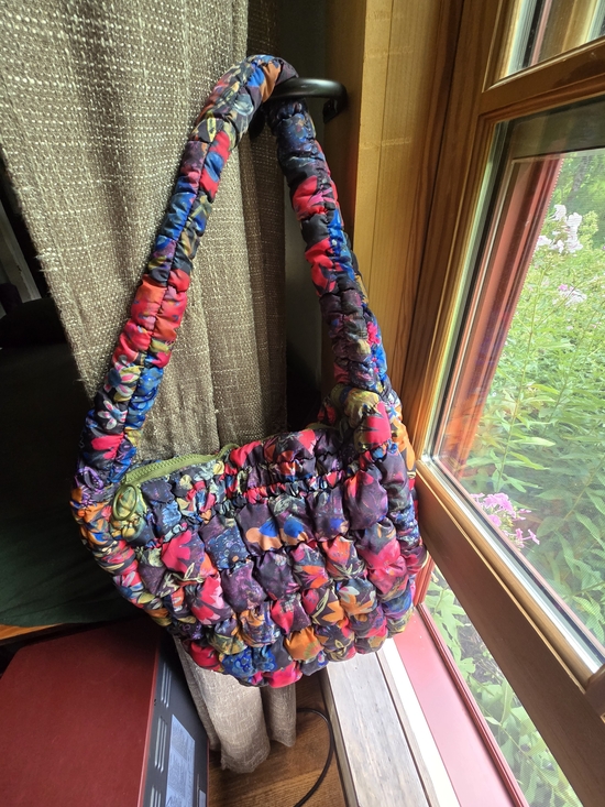 NATURAL LIFE Handbags - NATURAL LIFE Multicolor Floral Quilted Shoulder Purse